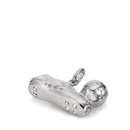 Colgante Plata Rodio plateado Fútbol americano