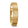 Anillo de pareja 750/oro amarillo de 18 quilates Diamante 0.008 ct, tw-vsi