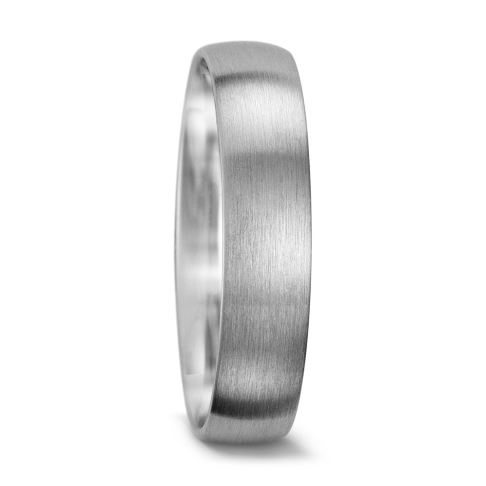 Anillo de pareja 750/oro blanco de 18 quilates