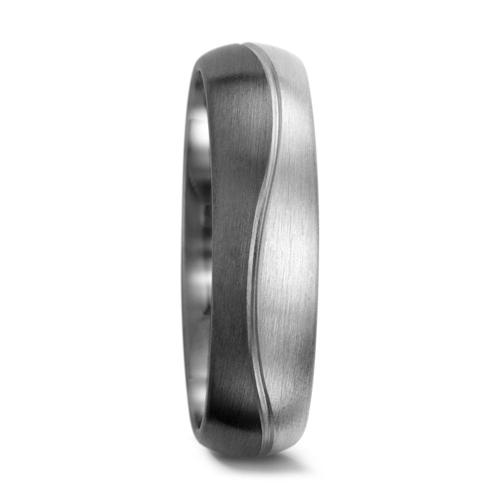 Anillo de pareja 500 paladio, Oro blanco de 375/9 quilates