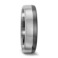 Anillo de pareja 500 paladio, Oro blanco de 375/9 quilates