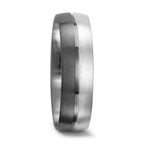Anillo de pareja Oro blanco de 375/9 quilates, 500 paladio