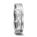 Anillo de pareja 750/oro blanco de 18 quilates