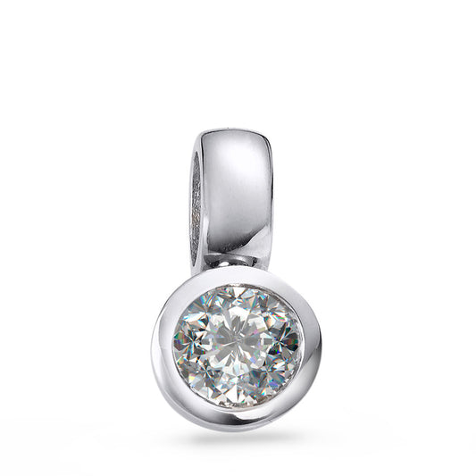 Colgante 750/oro blanco de 18 quilates Diamante blanco, 0.25 ct, [Brillant], w-si