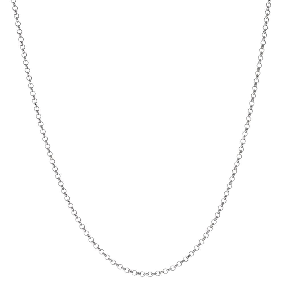Collar 750/oro blanco de 18 quilates Ø1 mm
