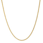 Collar 750/oro amarillo de 18 quilates Ø1 mm