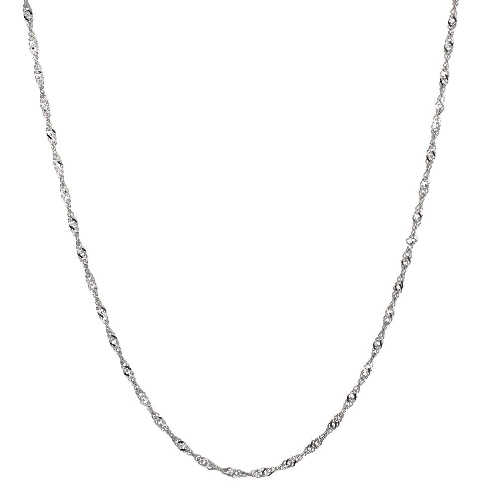 Collar 750/oro blanco de 18 quilates