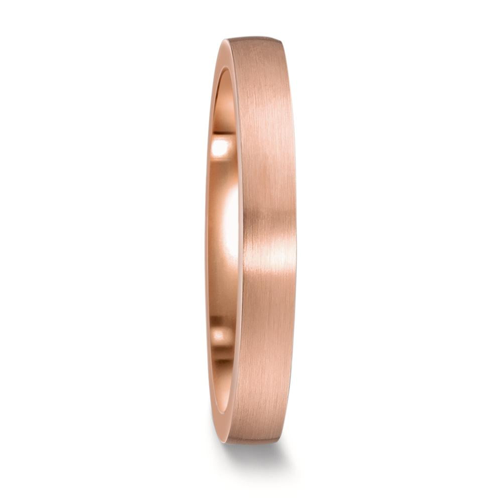 Anillo de pareja oro rosa de 585/14 kt