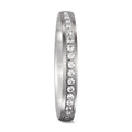 Anillo de pareja 750/oro blanco de 18 quilates Diamante 0.23 ct, 23 piedras, tw-si