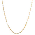 Collar 750/oro amarillo de 18 quilates 45 cm Ø1.5 mm