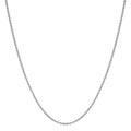 Collar 750/oro blanco de 18 quilates