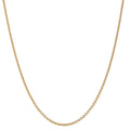 Collar 750/oro amarillo de 18 quilates 42 cm