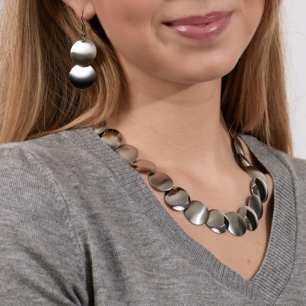 Collar Acero inoxidable 46 cm