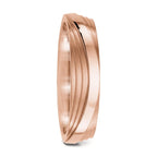 Anillo de pareja 750/oro rosa de 18 quilates