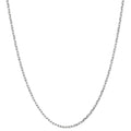 Collar 750/oro blanco de 18 quilates