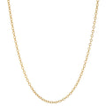 Collar 750/oro amarillo de 18 quilates