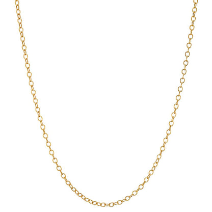 Collar 750/oro amarillo de 18 quilates