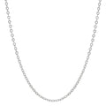 Collar 750/oro blanco de 18 quilates