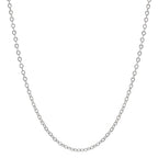 Collar 750/oro blanco de 18 quilates