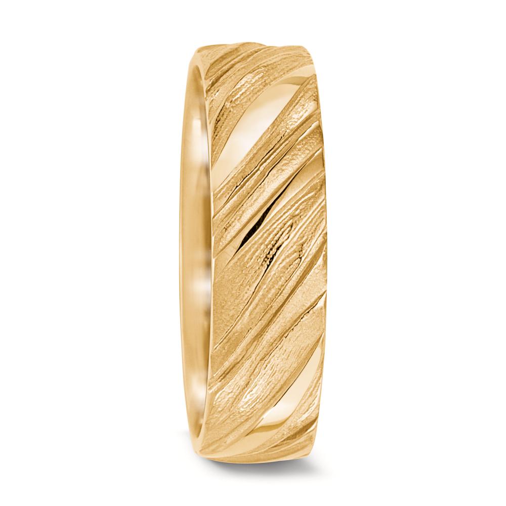 Anillo de pareja 750/oro amarillo de 18 quilates