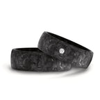 Anillo de pareja Carbón
