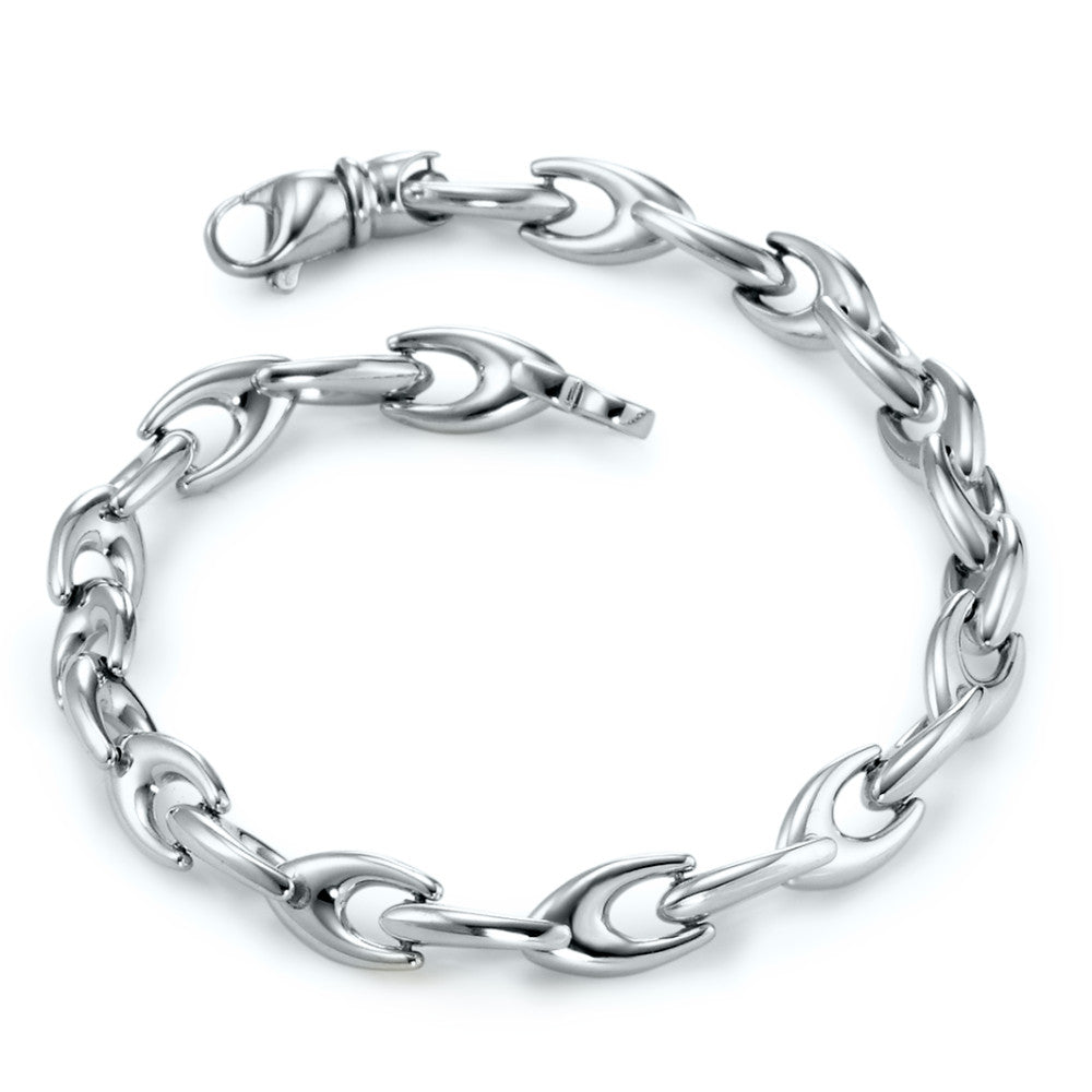 Pulsera 750/oro blanco de 18 quilates Ø6 mm