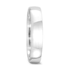 Anillo de pareja 750/oro blanco de 18 quilates