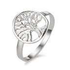Anillo de dedo Plata árbol de la vida Ø14 mm