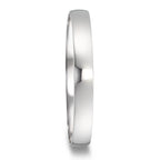Anillo de pareja 750/oro blanco de 18 quilates