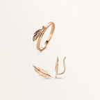 Anillo de dedo Bronce Dorado