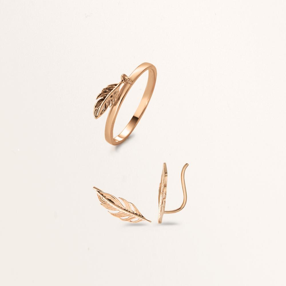 Anillo de dedo Bronce Dorado