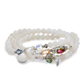 Pulsera Ágata blanco