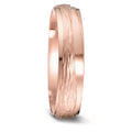 Anillo de pareja 750/oro rosa de 18 quilates