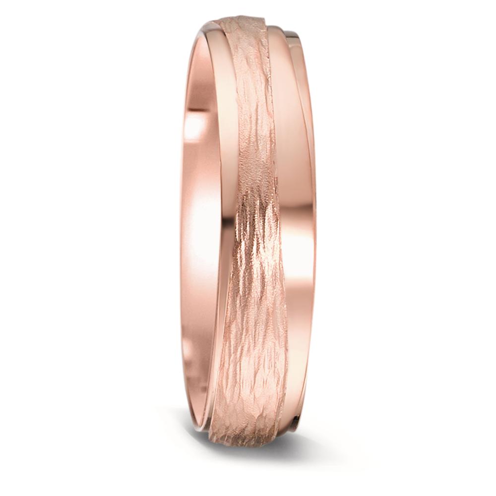 Anillo de pareja 750/oro rosa de 18 quilates