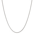 Collar 750/oro blanco de 18 quilates