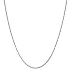 Collar 750/oro blanco de 18 quilates