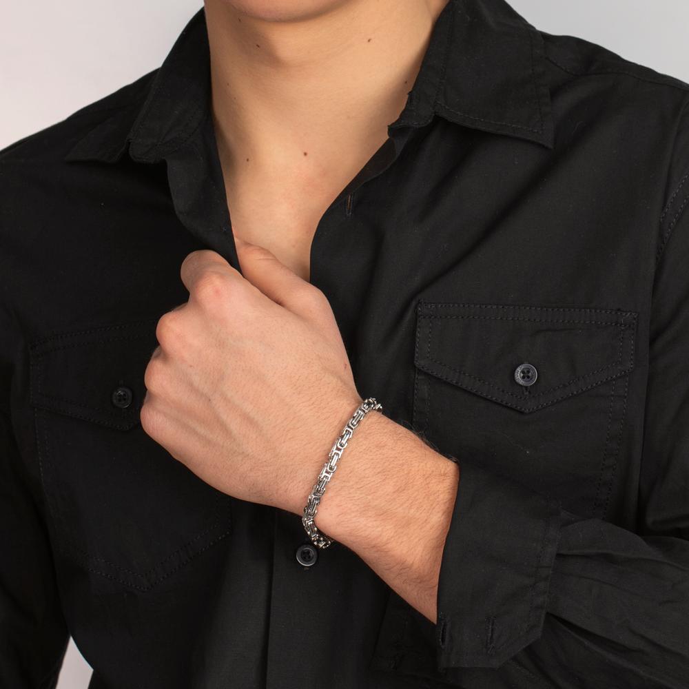 Pulsera Acero inoxidable 21 cm