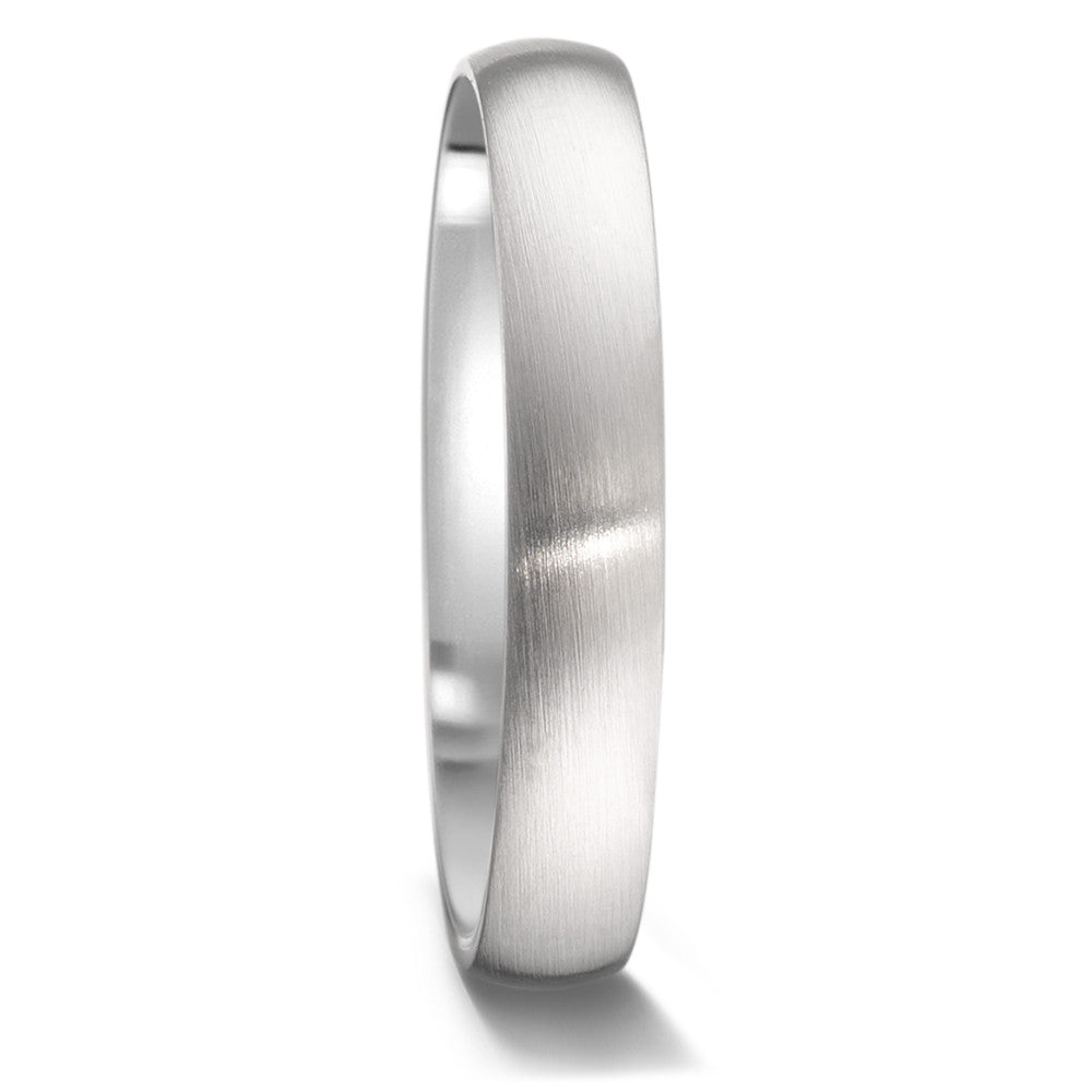 Anillo de pareja 750/oro blanco de 18 quilates
