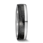 Anillo de pareja Oro blanco de 585/14 kt., Carbón