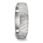 Anillo de pareja 750/oro blanco de 18 quilates Sin piedra