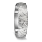 Anillo de pareja 750/oro blanco de 18 quilates