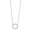 Collar 750/oro blanco de 18 quilates Diamante 0.115 ct, w-si 42 cm Ø10 mm