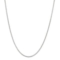 Collar 750/oro blanco de 18 quilates