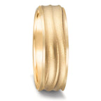 Anillo de pareja 750/oro amarillo de 18 quilates