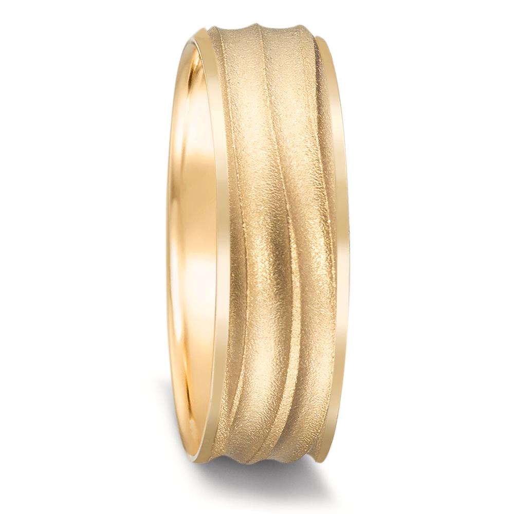 Anillo de pareja 750/oro amarillo de 18 quilates