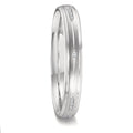 Anillo de pareja 750/oro blanco de 18 quilates Diamante 0.051 ct, 12 piedras, w-vsi