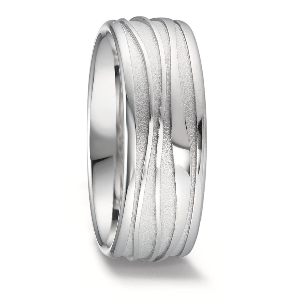 Anillo de pareja Oro blanco de 375/9 quilates