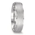 Anillo de pareja 750/oro blanco de 18 quilates