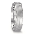 Anillo de pareja 750/oro blanco de 18 quilates