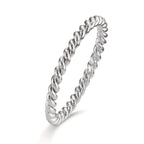 Anillo 750/oro blanco de 18 quilates